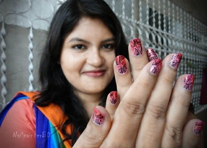 ঈদের জন্য হেনা নেইল আর্ট টিউটোরিয়াল