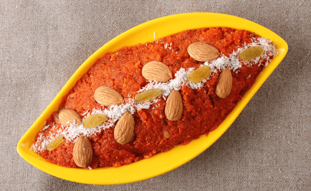 গাজর ও নারকেলের হালুয়া
