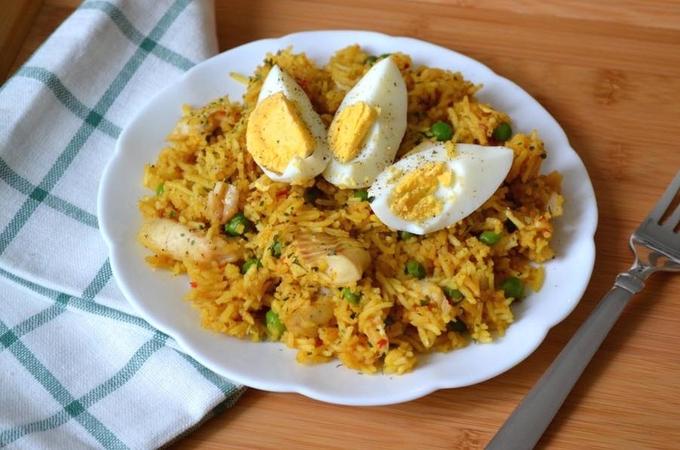 স্পাইসি ফিশ খিচুড়ি