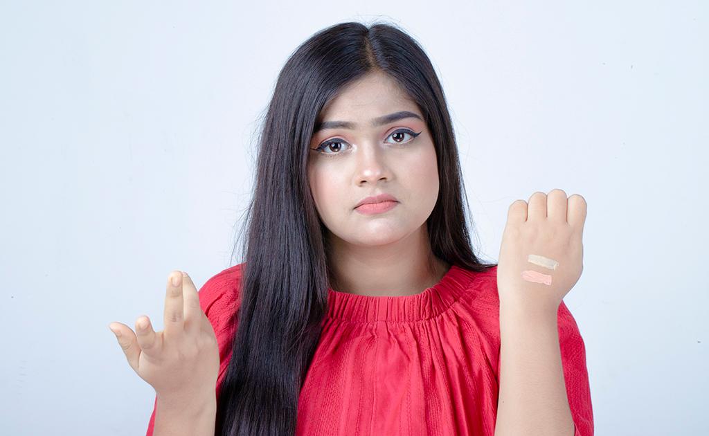 স্কিনটোনের সাথে মেকআপ প্রোডাক্টস পারফেক্টলি ম্যাচ করছে না?