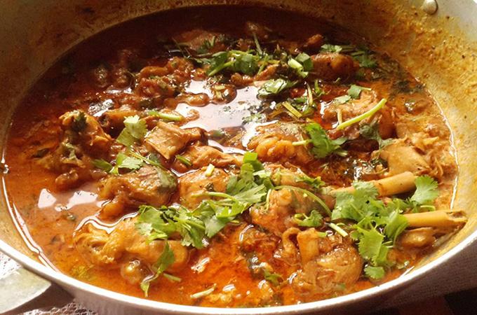 ধাবা স্টাইলে চিকেন কড়াই